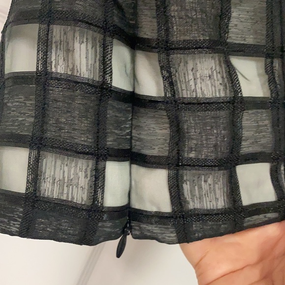 Cato blk sheer crop sleeveless blouse - Size 16 - Picture 7 of 9